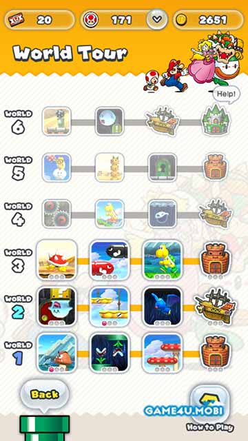 Tải Game Super Mario Run V3.0.17 Mod Mở Khóa Level